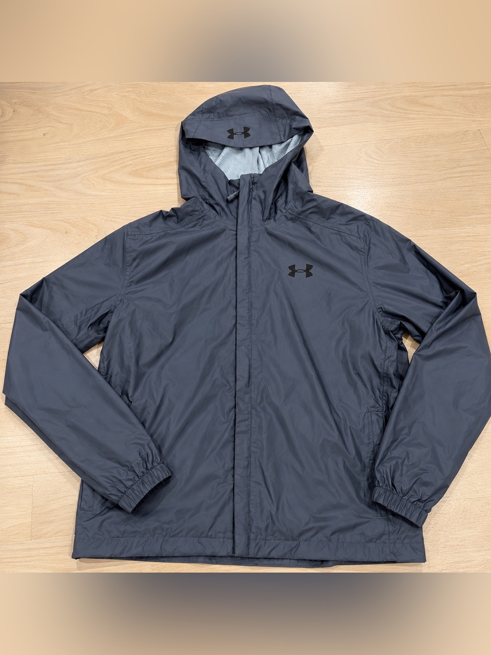 Under Armour UA Storm Bora Rain Jacket Gray Medium